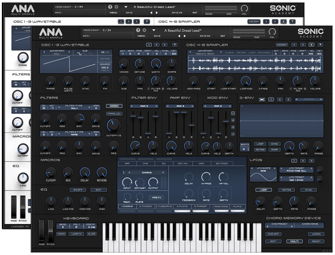 sonic academy ANA 2.5